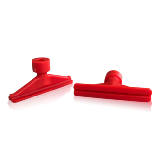 Laka Tools Adaptador de lengüeta para abolladuras rojo 50x10mm 5 PCS