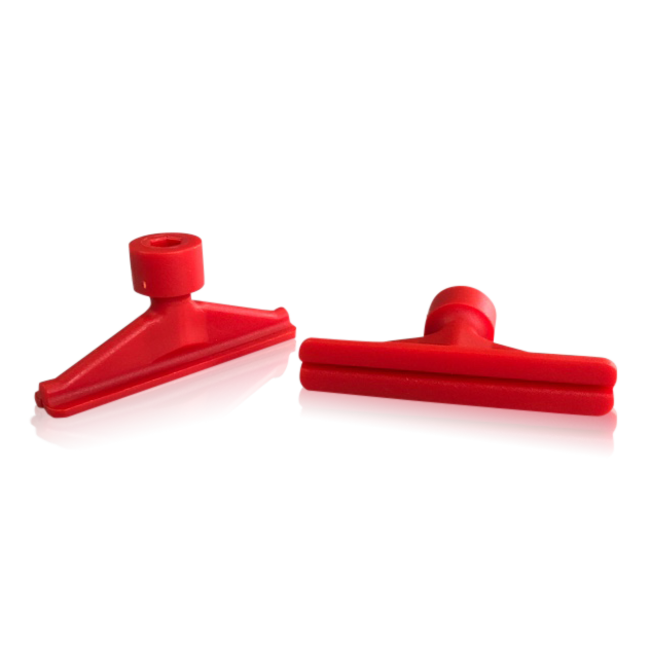 Adaptateur de languette dent rouge 50x10mm – Outil PDR essentiel 5 PCS