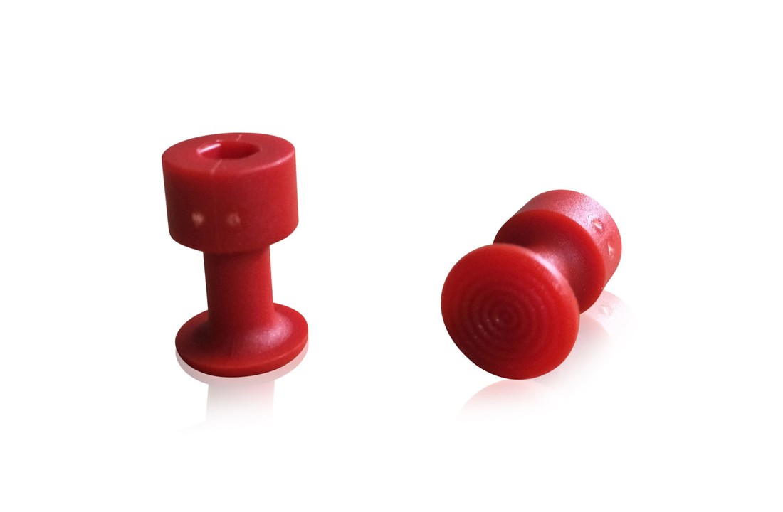 Dent Tab Adapter Rood 13mm – Set van 5 voor PDR Professionals