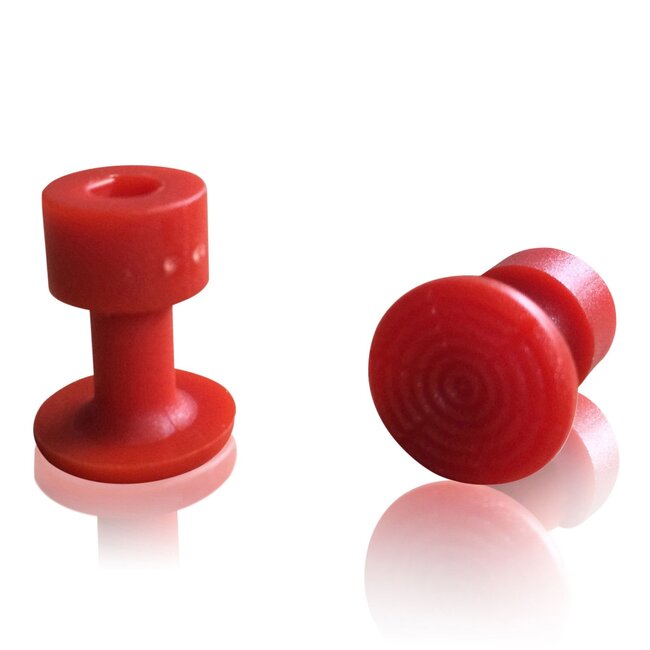 Adaptador de Langueta Dent Roja 16mm - herramienta PDR profesional esencial