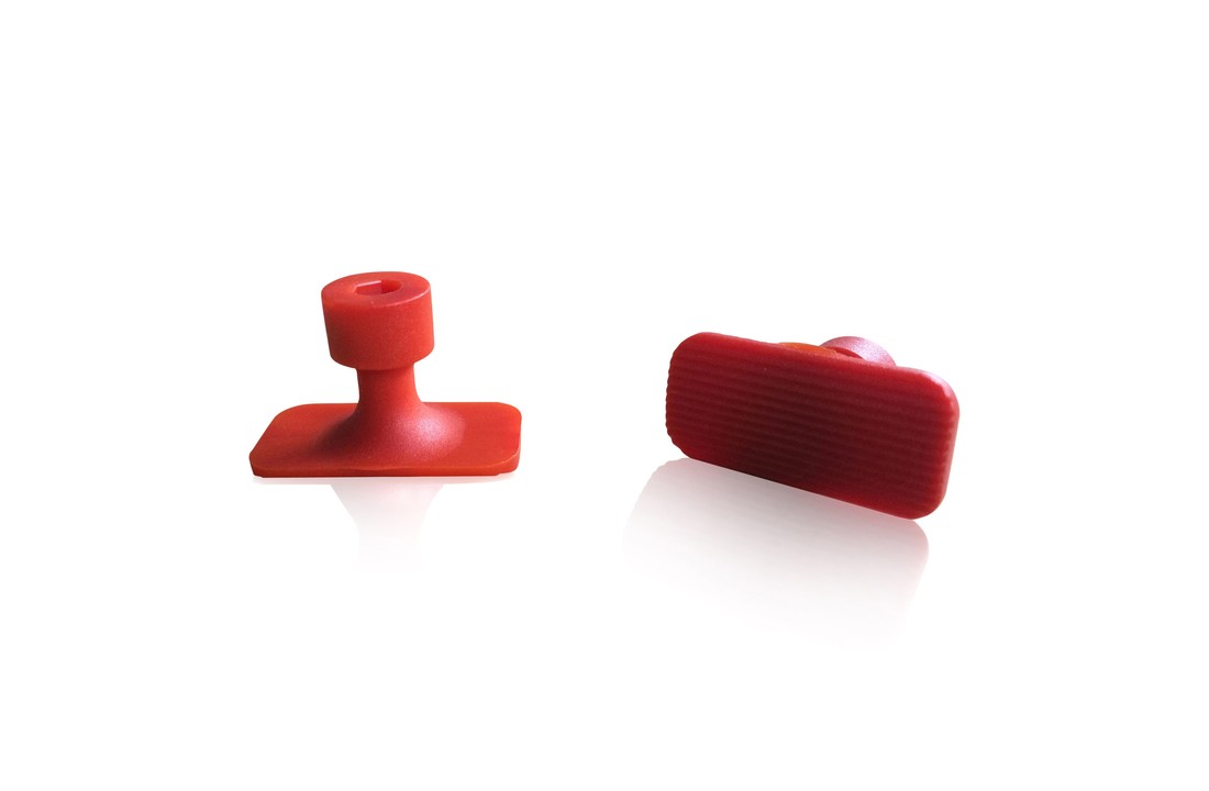 Adaptador de Lengüeta Dent Roja 32x16mm - precisión y durabilidad PDR
