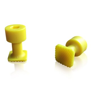 Laka Tools Adattatore per ammaccature giallo 12x12mm 5 PZ