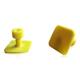 Laka Tools Adaptador de lengüeta para abolladuras amarillo 27x27mm 5 PCS
