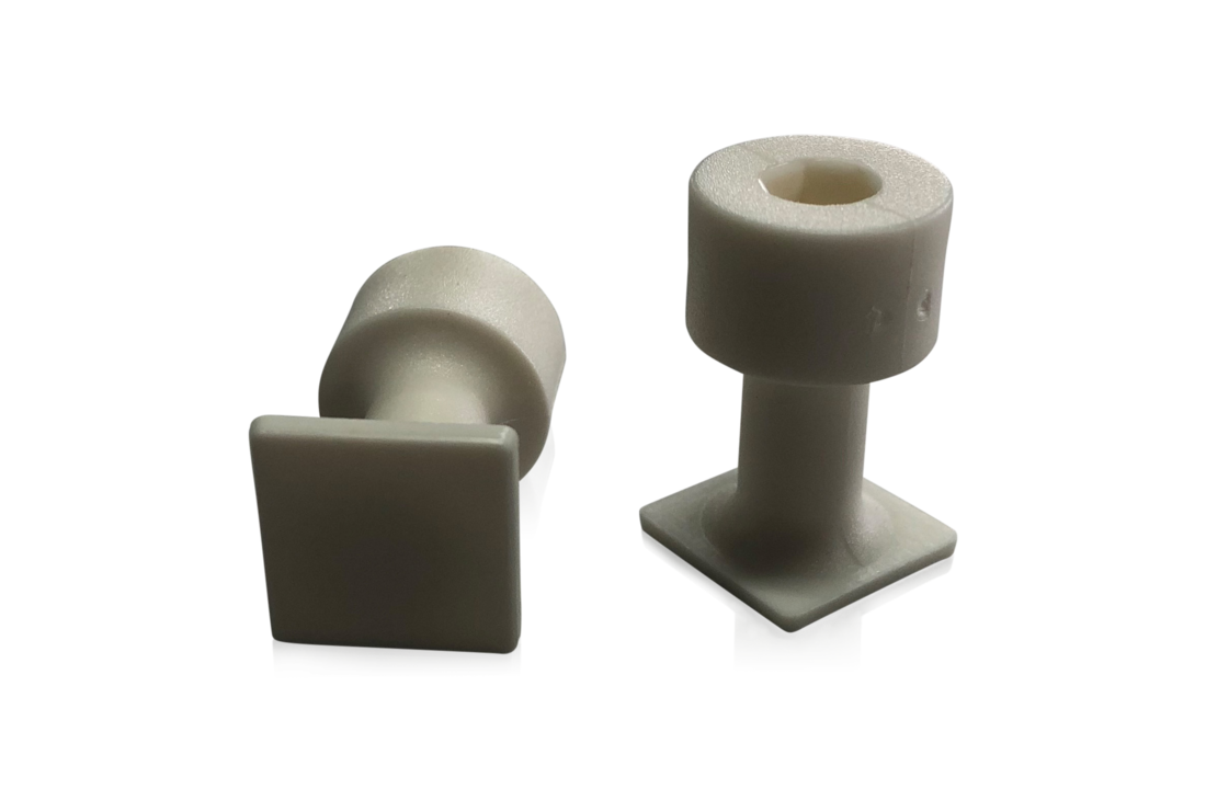 Dent Tab Adapter Wit 12x12mm – Set van 5 voor PDR Professionals