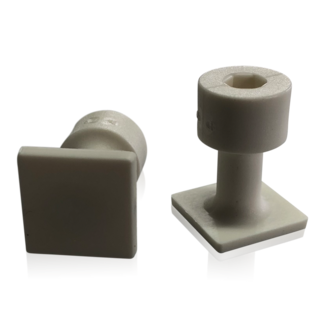 Laka Tools Dent tab adapter white 15x15mm 5 PCS