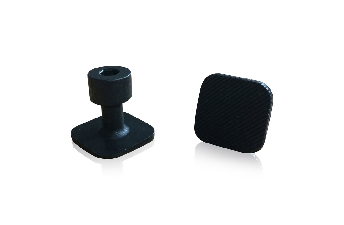 Dent Tab Adapter Schwarz 21x21mm – Hochwertiges PDR-Werkzeug