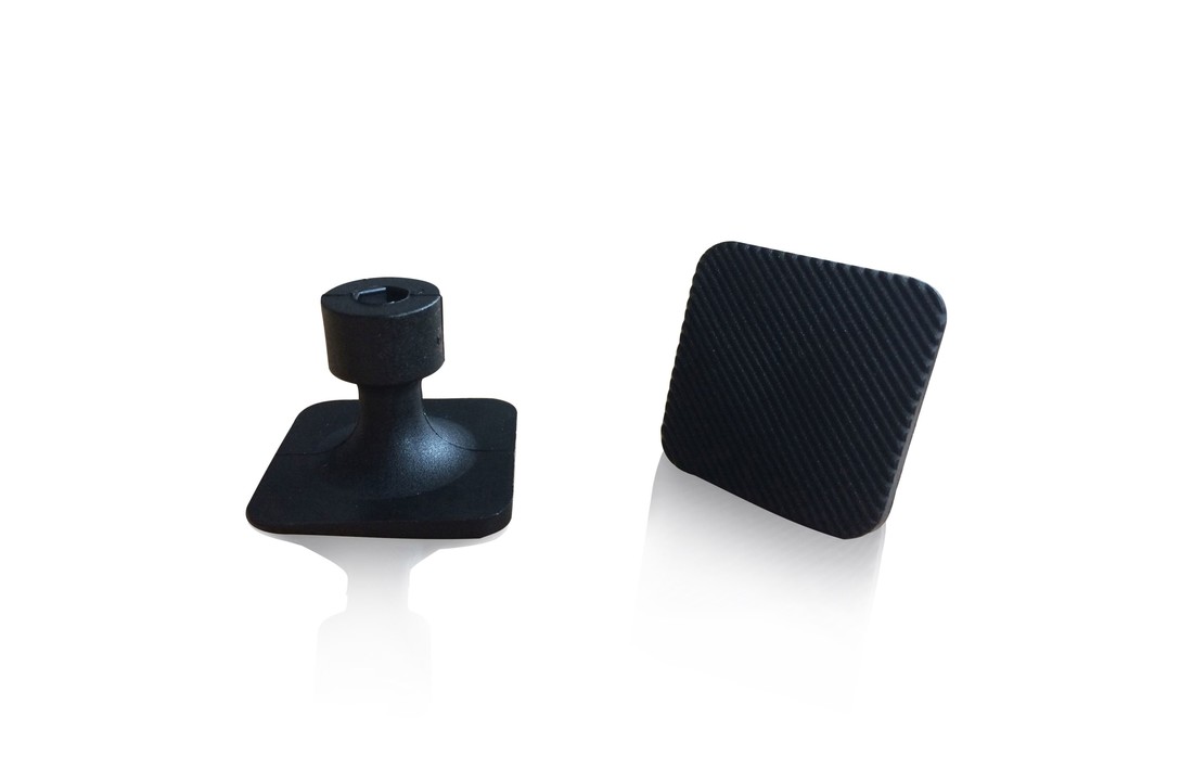 Dent Tab Adapter Schwarz 27x27mm – PDR Zubehör für Profis