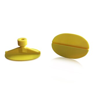 Laka Tools Dent tab adapter yellow  oval 50x30mm 5 PCS