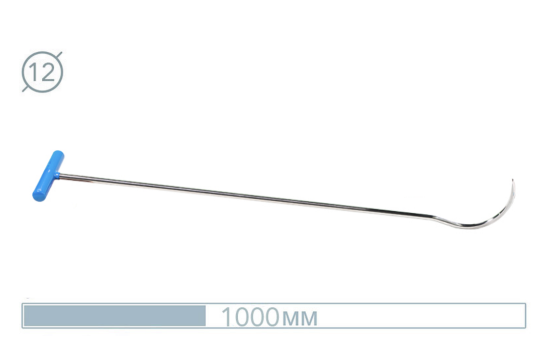07025 Hook Stainless snake Rod