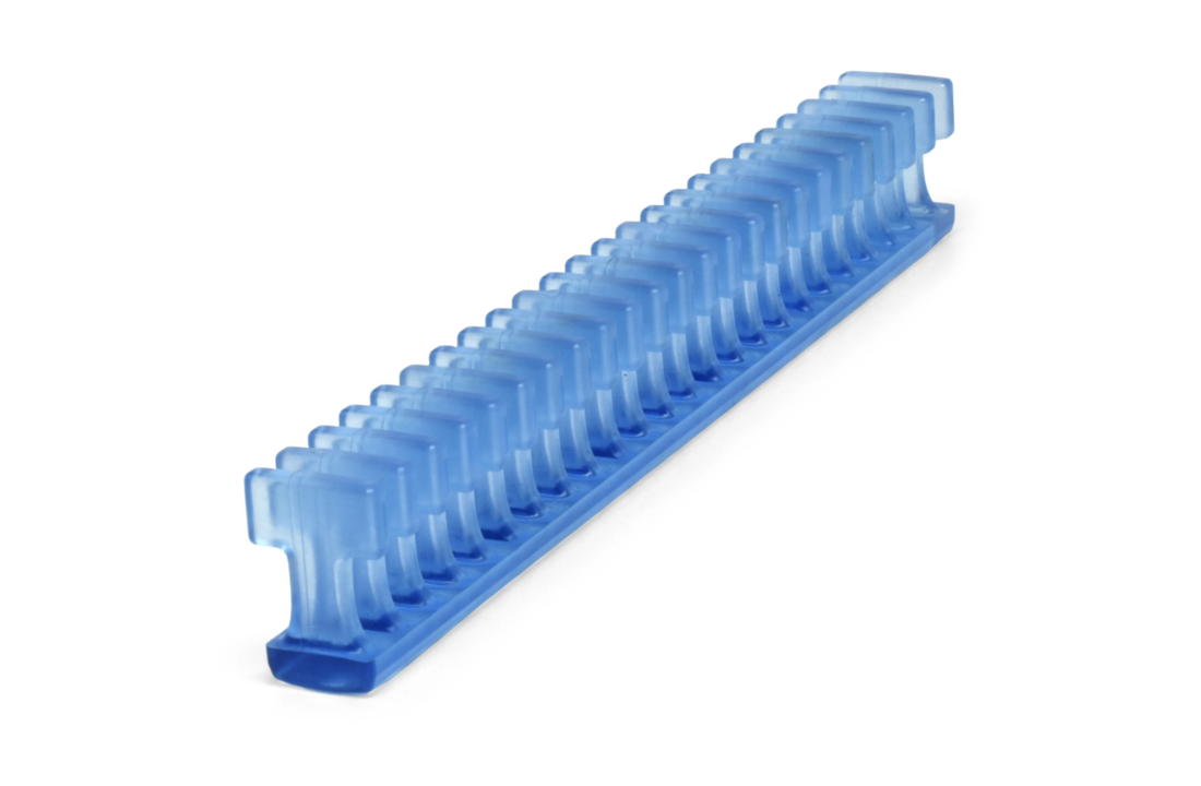 12,5 mm blauwe ICE flexibele lijmtab - 6 "