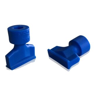 Laka Tools Adaptateur de languette dent bleu 20x6mm 5 PCS