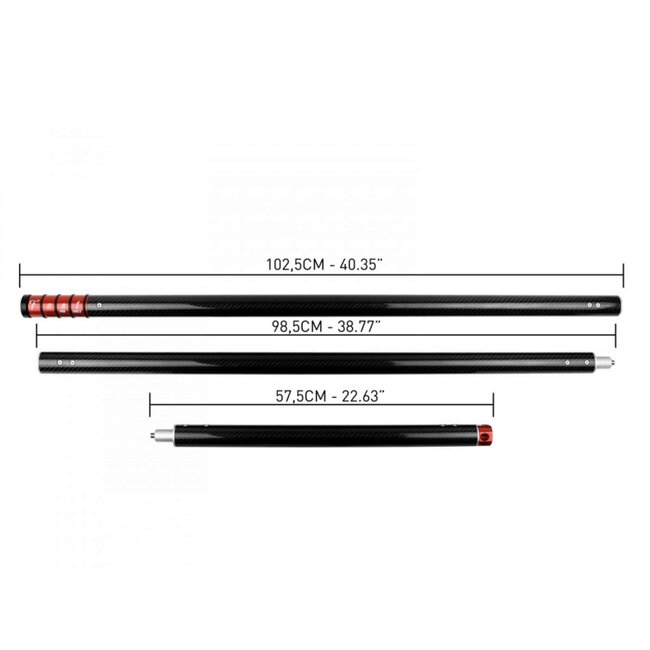 Varilla de Fibra de Carbono PDR - herramienta profesional de alto rendimiento