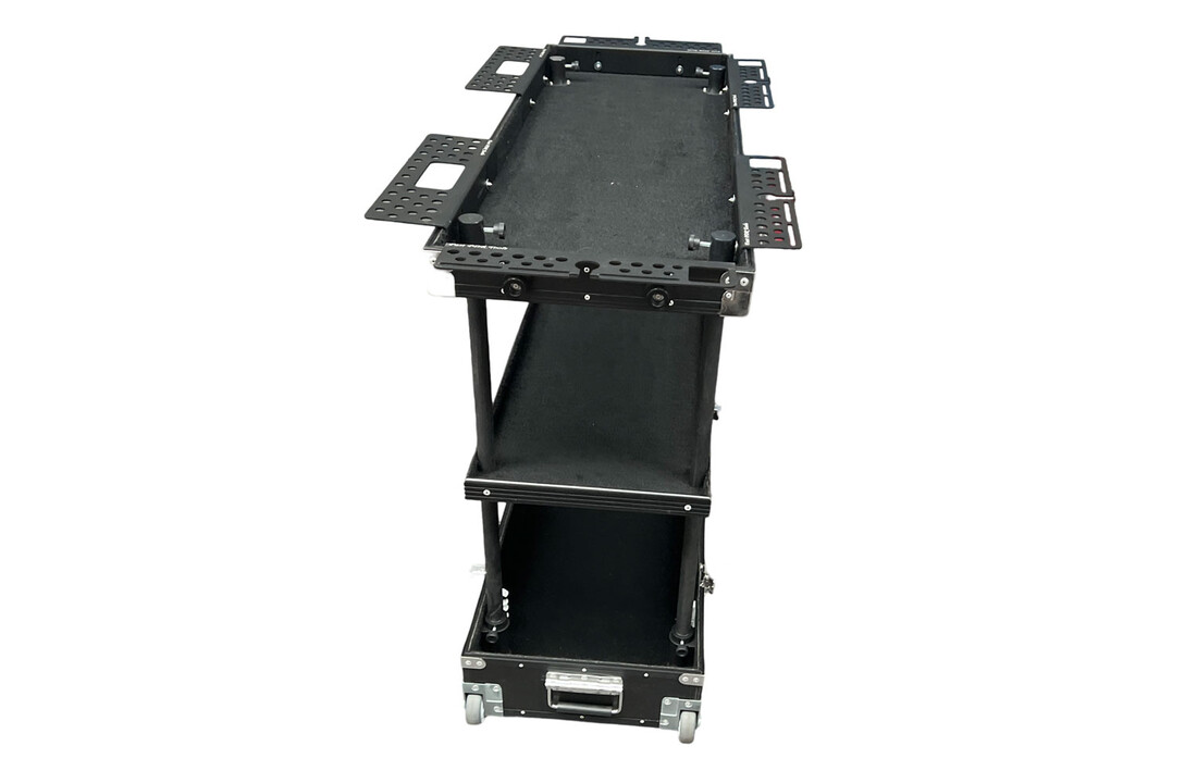 Valigia per Strumenti PDR - Carrello Nero Completo e Funzionale