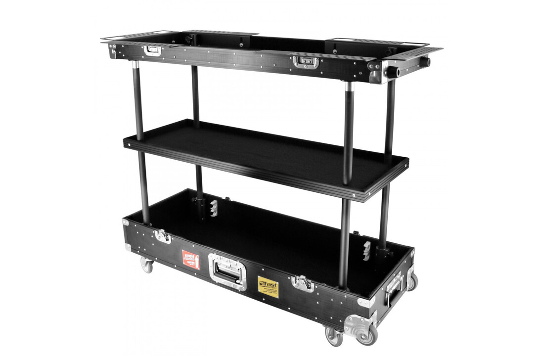 Valigia per Strumenti PDR - Carrello Nero Completo e Funzionale