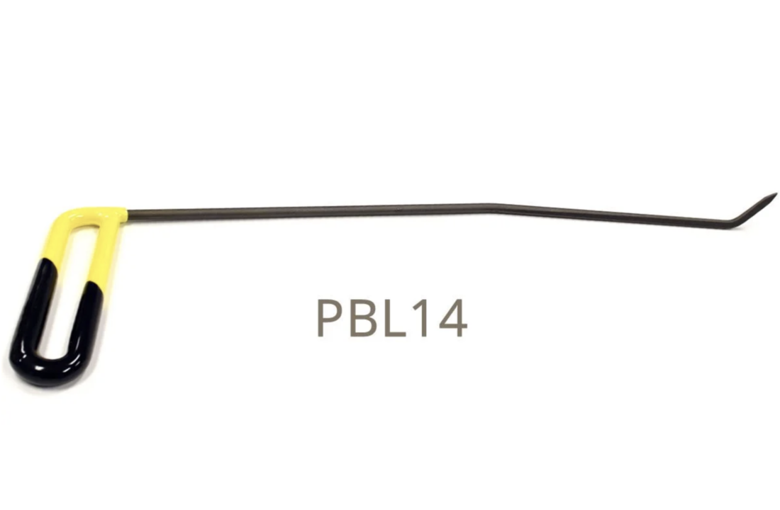 Sharp Brace Tool Links 14" – Essentieel PDR Gereedschap voor Deukreparatie