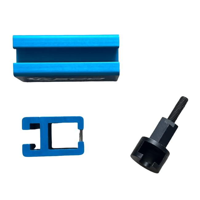 Marteau coulissant acier noir 3,5 lb avec 2 adaptateurs | Outil de levage précis