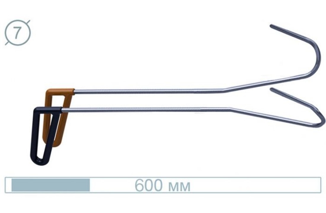 Pair door hooks