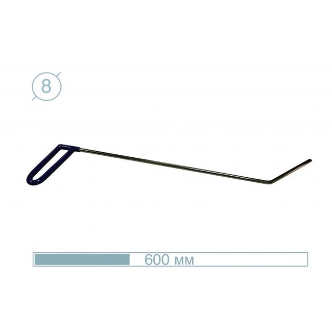 60cm ø8mm Utensile per porta Piatto