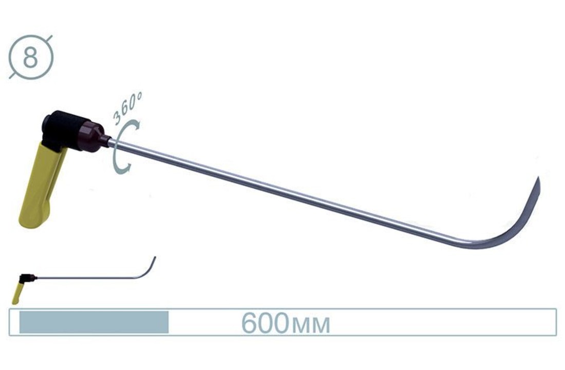 55 cm UZS Tool Scherp, handvat verstelbaar
