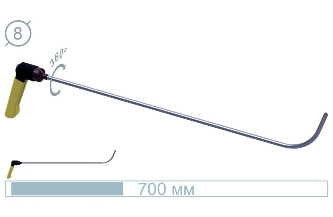 70 cm UZS Tool, handvat verstelbaar