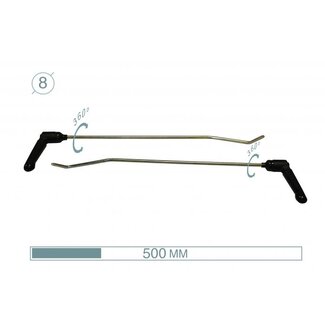 AV Tool 12017-2 50cm ø8 mm Brace Tool 2 paires 45° 15° adj