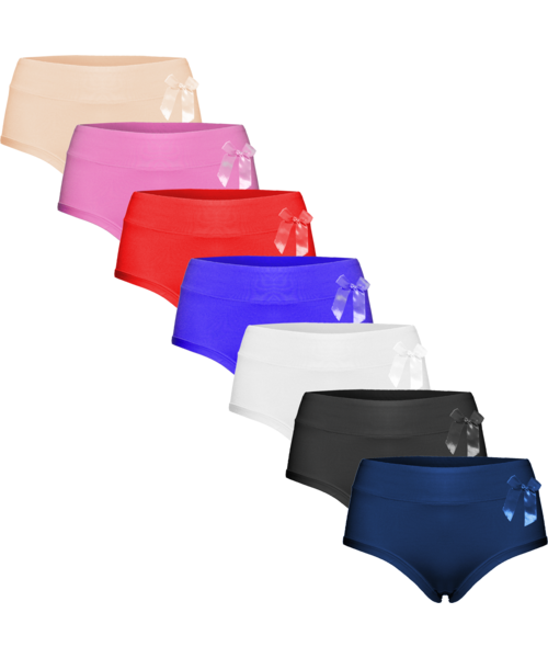 Fine Woman® Damesslips 7 Stuks Mix Kleuren