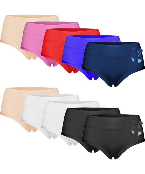 Fine Woman® Damesslips 7 Stuks Mix Kleuren