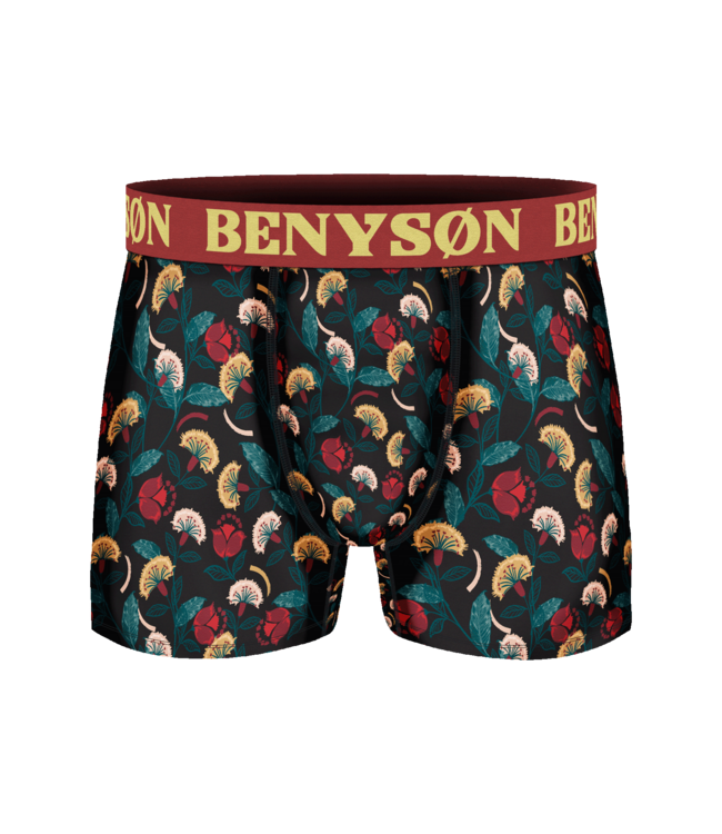 BENYSØN 5-Pack Colour Bands Edition Viscose Boxershorts