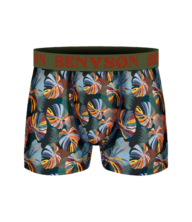 BENYSØN 5-Pack Colour Bands Edition Viscose Boxershorts