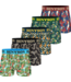 BENYSØN BENYSØN 5-Pack Heren Viscose Boxershorts met Print
