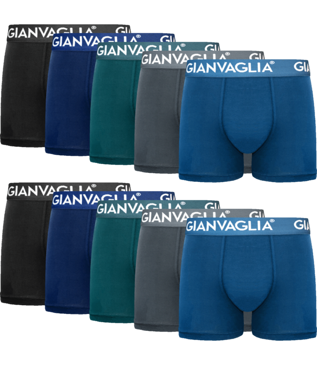 Gianvaglia Deluxe 5-Pack Katoenen Heren Boxershorts