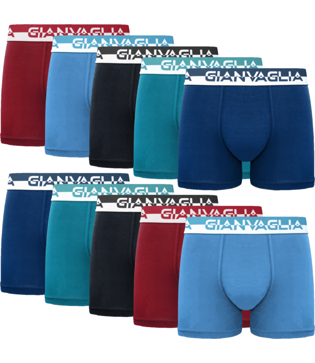 Gianvaglia Deluxe 5-Pack Katoenen Heren Boxershorts