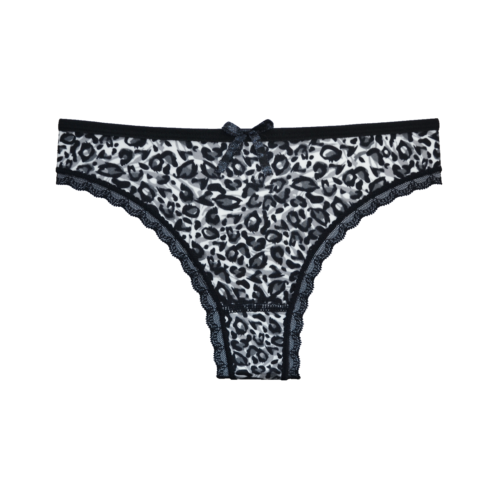 FINE WOMAN® 6-Pack Katoenen Strings Tijgerprint
