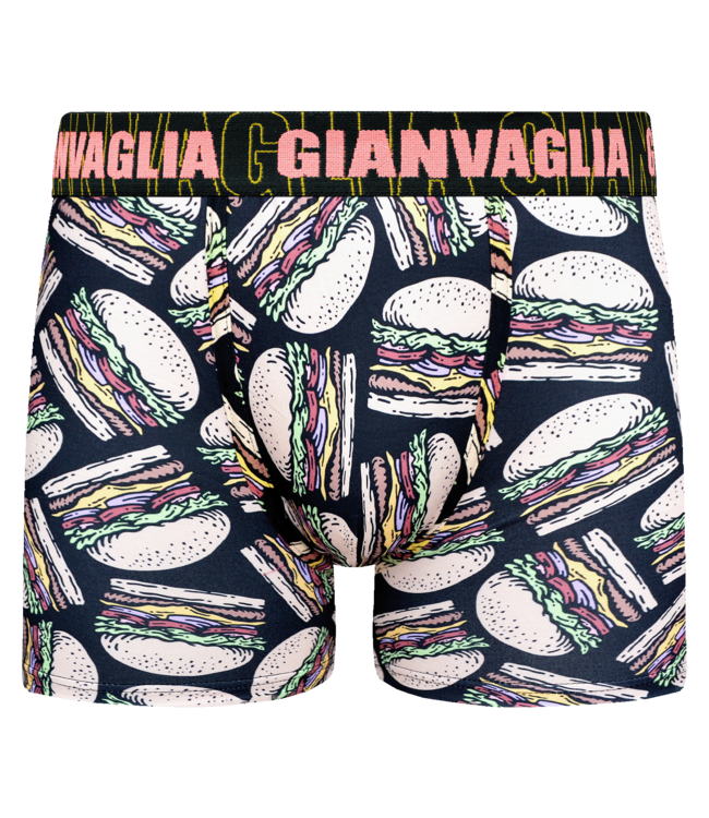 Gianvaglia Deluxe 5-Pack Snack Edition Katoenen Heren Boxershorts