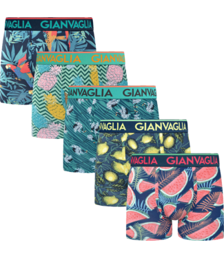 Gianvaglia Deluxe Gianvaglia Deluxe 5-Pack Fruit Edition Katoenen Heren Boxershorts
