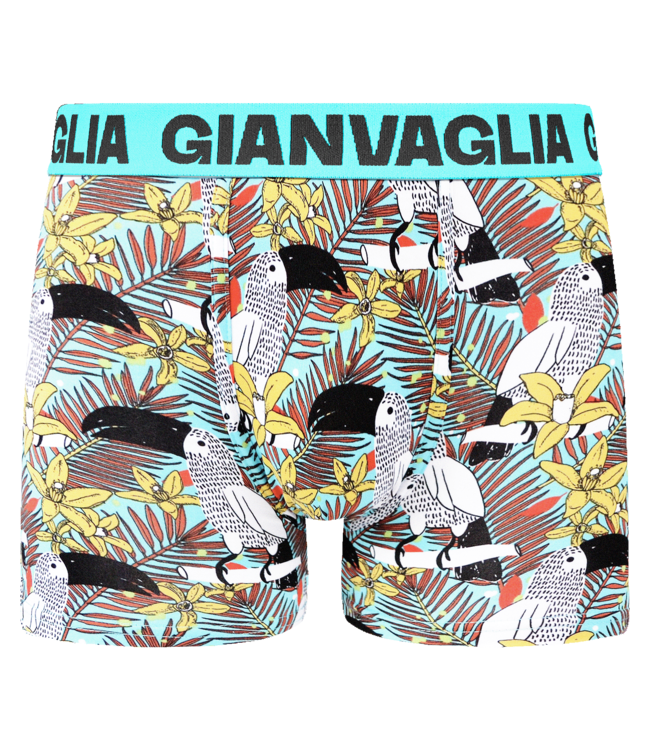 Gianvaglia Deluxe 5-Pack Birdy Edition Katoenen Heren Boxershorts