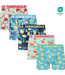 Gianvaglia Deluxe 5-Pack Exotic Fruit Edition Katoenen Heren Boxershorts - Comfortabel Katoen & Trendy Prints