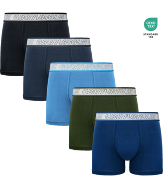 Gianvaglia Deluxe 5-Pack Lounge Edition Katoenen Heren Boxershorts