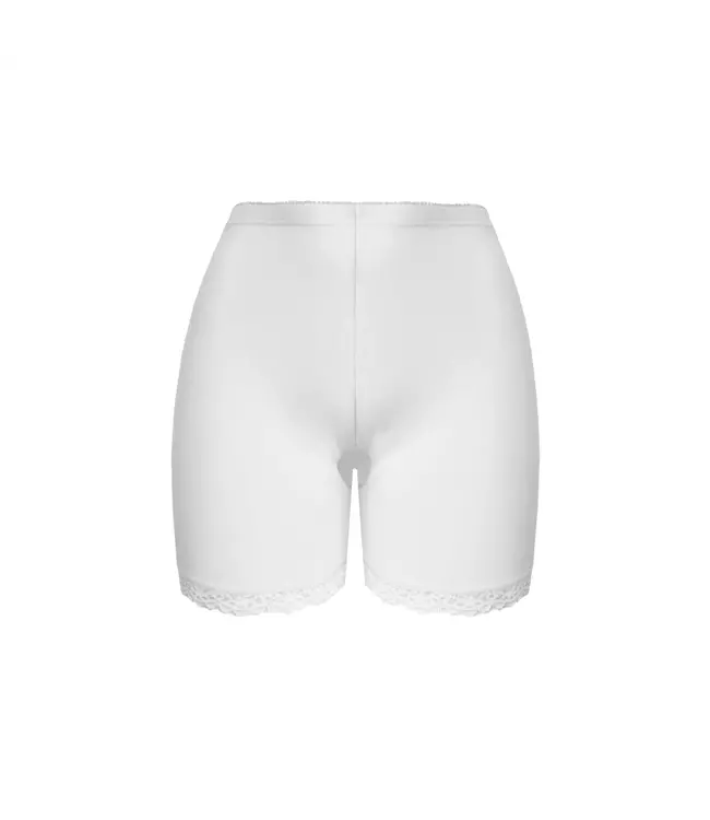 Fine Woman Katoenen Fietsbroekje / Boxershort Wit