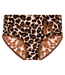 Fine Woman Fine Woman Dames Katoenen Slip met Trendy Tijgerprint - Comfortabel, Ademend en Stijlvol (5 Kleuren)