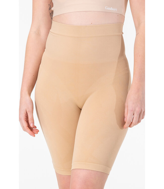 Gaubert Corrigerende Shorts Dames met Lange Pijpjes - Beige - Shapewear - Comfortabel & Naadloos