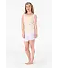 Gaubert Gaubert Zijdezacht Bamboe Dames Onderhemd met Kant - Ademend & Comfortabel - Beige