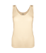 Gaubert Gaubert Zijdezacht Bamboe Dames Onderhemd met Kant - Ademend & Comfortabel - Beige