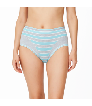 Fine Woman Katoenen Dames Slips Gestreept - 10-Pack