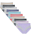Fine Woman 10-Pack Katoenen Dames Slips - Gestreept, Comfortabel & Elastisch