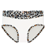 Fine Woman 5-Pack Katoenen Dames Slips met Panterprint-Rand - Felle Kleuren