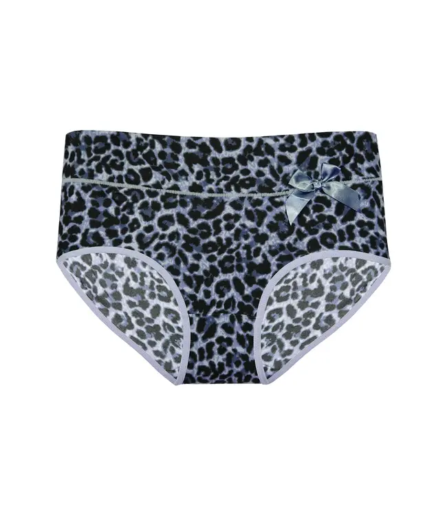 Fine Woman  5-Pack Dames Slips met Dierenprint