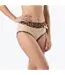 Fine Woman 5-Pack Katoenen Dames Slips met Panterprint-Rand - Pastel & Nude