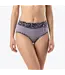 Fine Woman 5-Pack Katoenen Dames Slips met Panterprint-Rand - Pastel & Nude