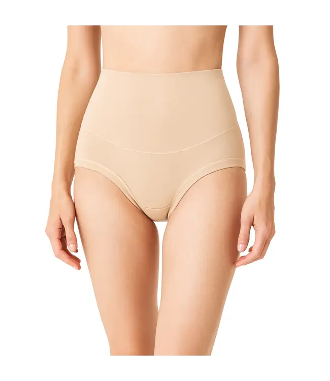 Fine Woman 10-Pack Katoenen Dames Slips met Hoge Taille